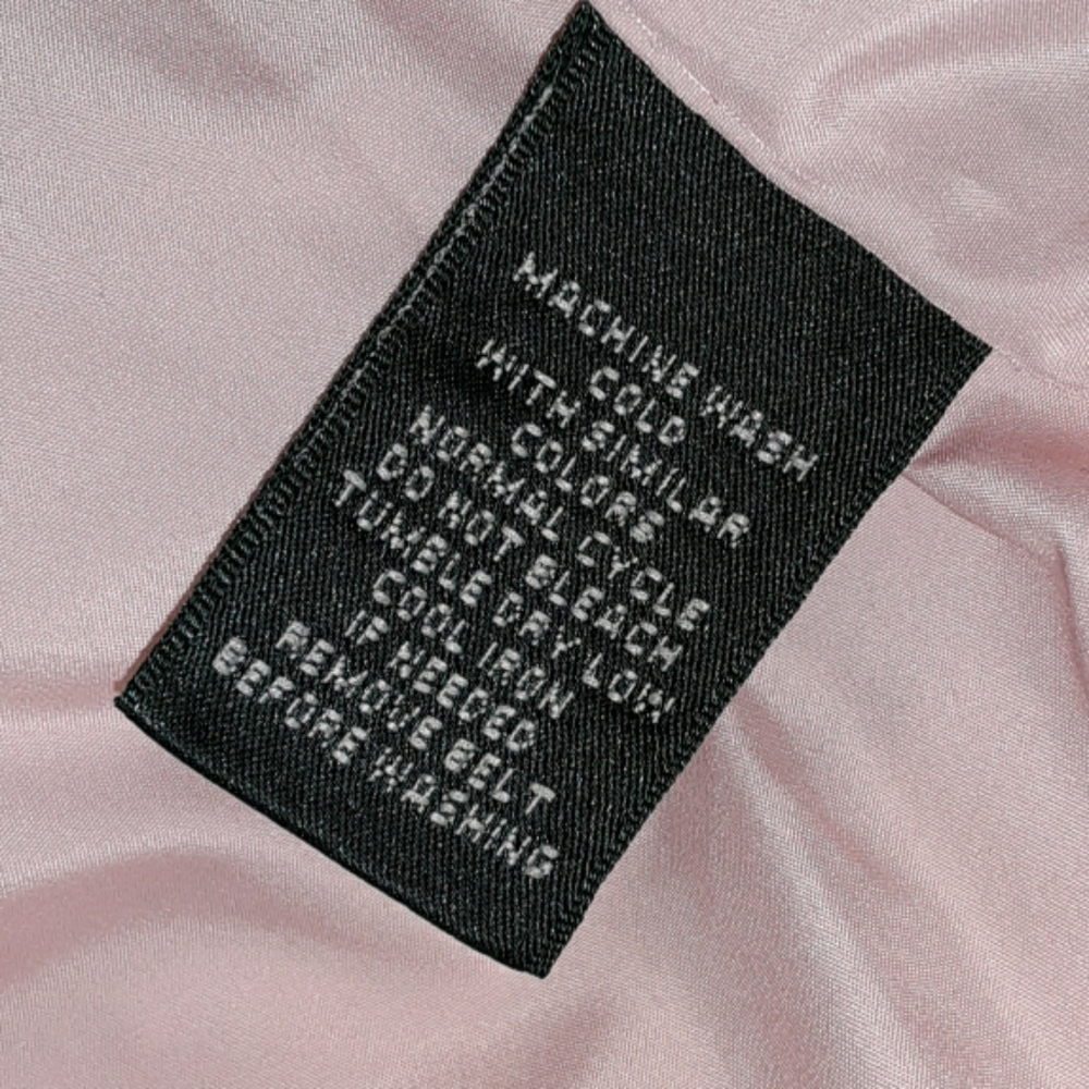 Lauren Ralph Lauren quilted pink vest with belt - Picture 5 of 7